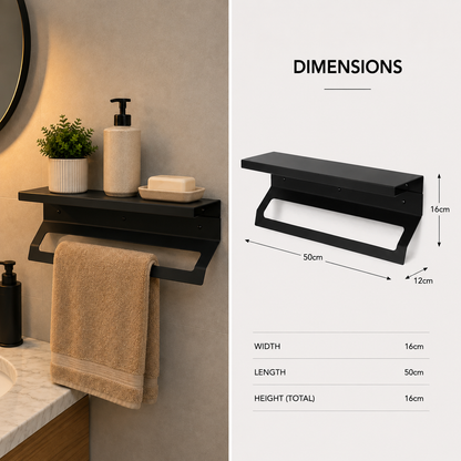Ledge Towel Rack